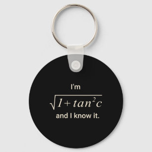 Llavero Camiseta divertida de broma matemática - Soy Sec C