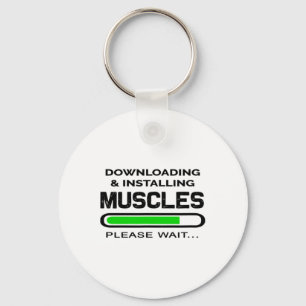 Llavero Camiseta Divertida de Entrenamiento de Gimnasio De
