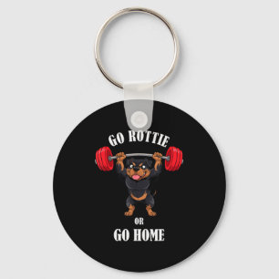 Llavero Camiseta divertida de entrenamiento de Rottweiler