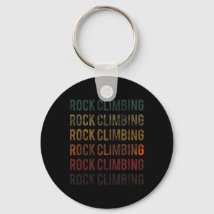 Llavero Camiseta divertida de escalada en roca con estilo 