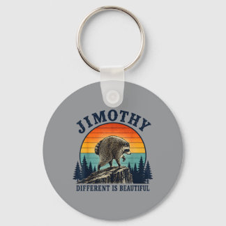 Llavero Camiseta divertida de mapache de Jimothy Meme Mapa