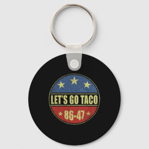 Llavero Camiseta Divertida de Taco Vamos Taco Hombres Muje