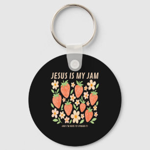 Llavero Camiseta Divertida Jesús Es Mi Mermelada Fe Cristi