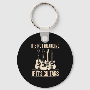 Llavero Camiseta Divertida No Acapara Si Guitarras Guitarr