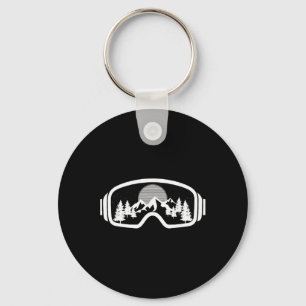 Llavero Camiseta Gafas Esquí Esquí Montaña Nieve W