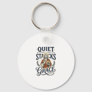 Llavero Camiseta Gráfica de Jesús Bibliotecario Arte Crist