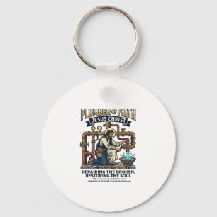 Llavero Camiseta Gráfica de Jesús Fontanero Arte Cristiano