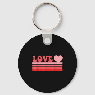 Llavero Camiseta gráfica del día de San Valentín vintage c