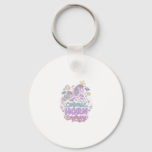 Llavero Camiseta gráfica pastel adorable de energía de cue
