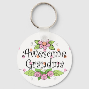 Llavero Camiseta impresionante de la abuela