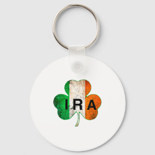 Llavero Camiseta Ira Irlandés Suerte Shamrock Día de San P