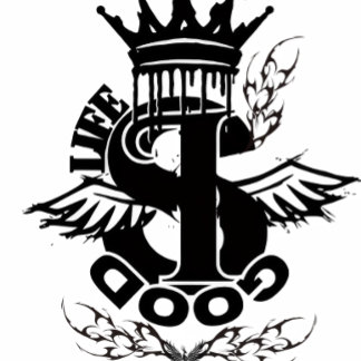 Llavero Camiseta 'La vida es buena'