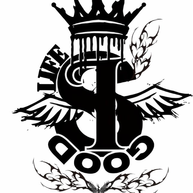 Llavero Camiseta 'La vida es buena' (Subido por el creador)