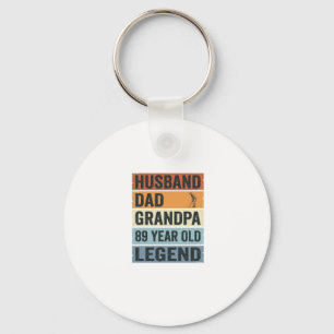 Llavero Camiseta Leyenda Abuelo Papá Esposo de 89 Años_1