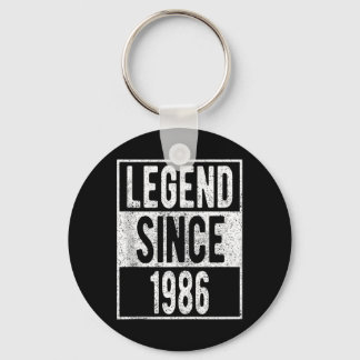 Llavero Camiseta Leyenda Desde 1986 36 Años Regalos 36º