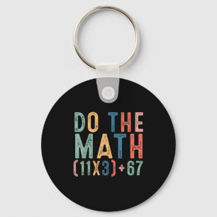 Llavero Camiseta Matemáticas 100 Días Escuela Profesor