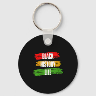 Llavero Camiseta Mes de la Historia Negra Vida de la Histo