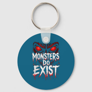 Llavero Camiseta Monstruos Existen Ojos Asustadizos Tatuaj