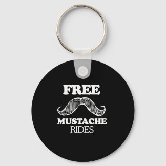 Llavero Camiseta MUSTACHE RIDES GRATUITA