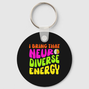 Llavero Camiseta Neurodiversidad Autismo Adhd Asd Neurodiv