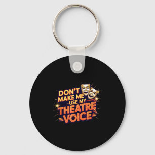 Llavero Camiseta No Usar Voz De Teatro