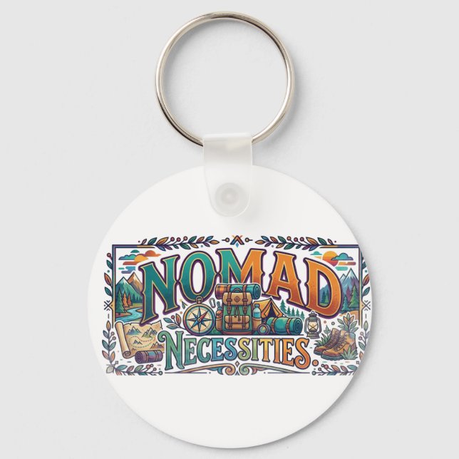Llavero Camiseta Nomad Necessities (Anverso)