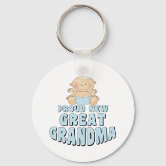 Llavero Camiseta Orgullosa Nueva Bisabuela