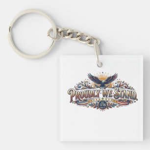 Llavero Camiseta Patriótica 'Orgullosamente Nosotros Nos T