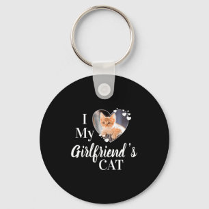 Llavero Camiseta Personalizada con Foto de Gato de Mi Novi