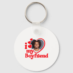 Llavero Camiseta personalizada de foto de mi novio_1 