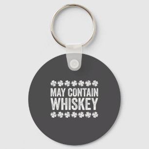 Llavero Camiseta Puede Contener Whisky Divertida Hombres M