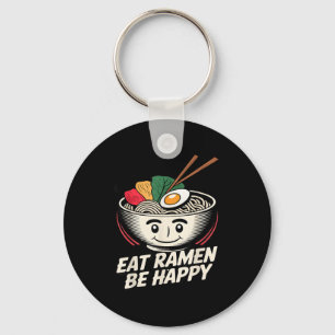 Llavero Camiseta Ramen Kawaii Estilo Divertido Gráfico Ani
