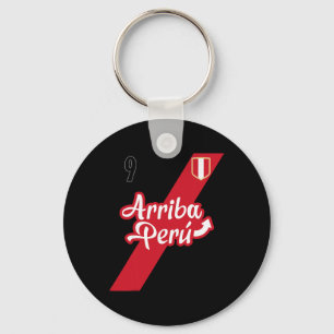 Llavero Camiseta Retro Arriby Perú Fútbol 9 Futbol Peruano