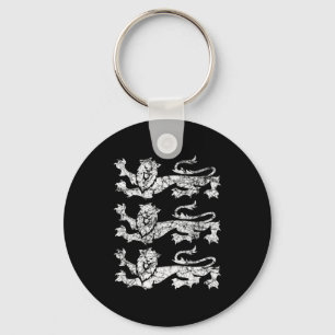 Llavero Camiseta Retro Tres Leones de Inglaterra Recuerdo 