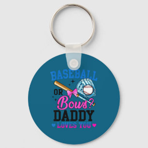 Llavero Camiseta Revelación de Género Bows Daddy Béisbol
