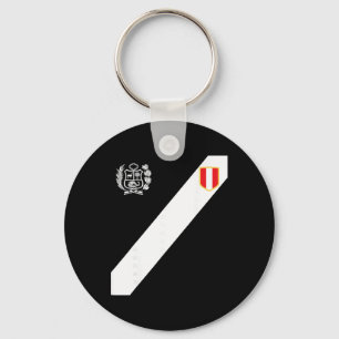 Llavero Camiseta Roja Perú Escudo Bandera Peruana Fútbol R