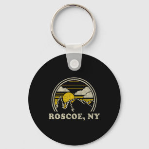 Llavero Camiseta Roscoe Nueva York Ny Vintage Senderismo M