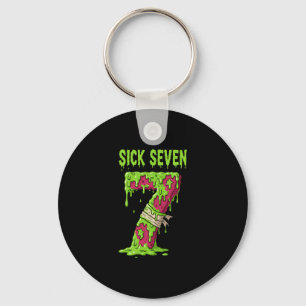 Llavero Camiseta Sick Seven Meme Seis Siete Juego de Palab