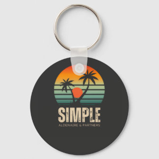 Llavero Camiseta Simple Sunset - Diseño de vibraciones tro