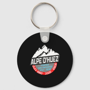 Llavero Camiseta Ski Alpe D'huez Francia Paraíso del Esquí