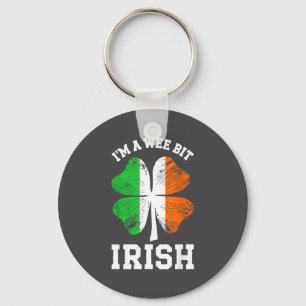 Llavero Camiseta Soy Un Poco Irlandés Hombres Mujeres Niño