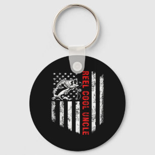 Llavero Camiseta Tío Genial Bandera De EE. UU. Regalo De P