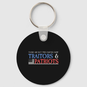 Llavero Camiseta Traidores Y Patriotas Republicano Conserv