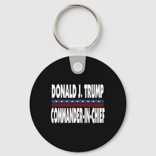Llavero Camiseta Trump Comandante en Jefe Presidente Repub