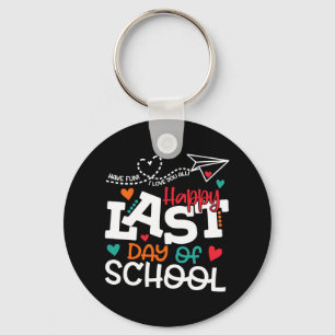 Llavero Camiseta último día de escuela Profesora Camiseta 
