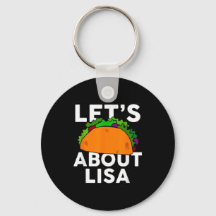 Llavero Camiseta Vamos a Tacos Sobre Lisa Nombre Regalo Ta
