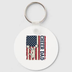Llavero Camiseta Vector Patriótica de la Bandera Americana