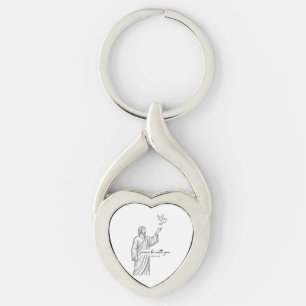 Llavero Camiseta Vintage Cristiana Paloma Te Queda La Paz