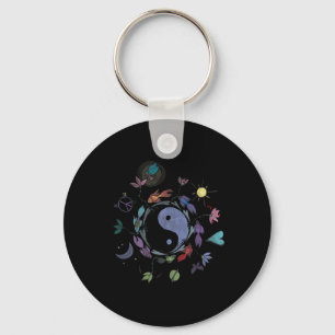 Llavero Camiseta Ying Yang, diseño de camiseta Tai Chi