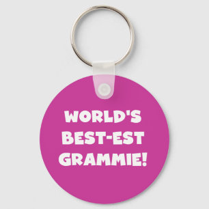 Llavero Camisetas blancas y regalos del Mejor-est Grammie